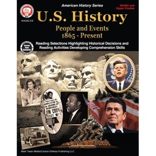 U.S. History, Grades 6 - 12: People and Events 1865-Present Lee George R.Paperback