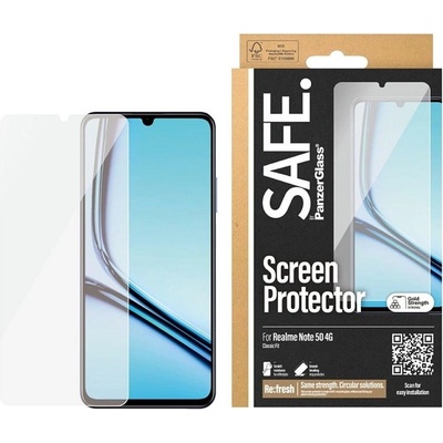 Safe Стъклен протектор SAFE - Ultra Wide Fit, Realme Note 50, прозрачен (5715685001222)