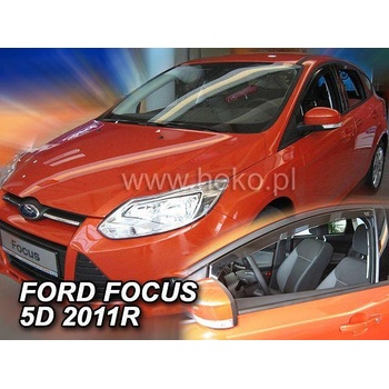 HEKO Ветробрани за FORD FOCUS III (2011+) 5 врати , Sedan - 2бр. предни (15294)