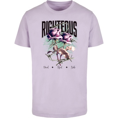 Mister Tee Тениска Righteous Roses Tee lilac XXLUB-MT3445-00145 - Тъмносив, размер S