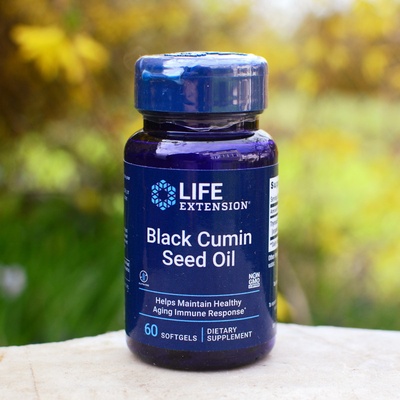 Life Extension Black Cumin Seed olej z černuchy 60 kapsúl