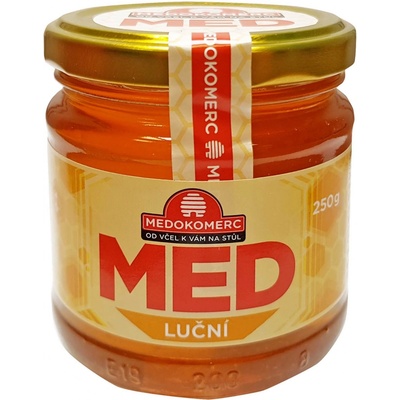 Medokom Med květový ve sklenici, 250 g