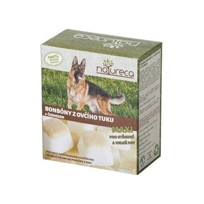 NATURECA Jehněčí sádlové Bonbóny s česnekem Maxi 250 g