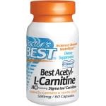 Doctor's Best BEST Acetyl-L-Carnitine 500 mg [60 капсули]
