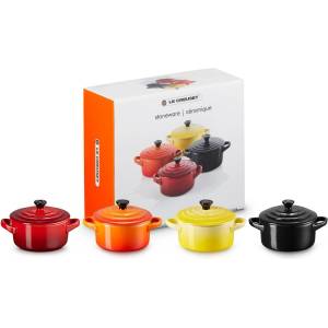 Le Creuset Тава за фурна 10 см, 250 мл, комплект от 4 бр. , керамика с глазура, Le Creuset (LECR79212105129100)