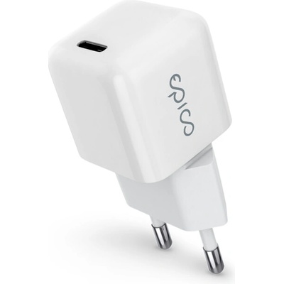 iStores by Epico 30W GaN Mini Charger - biely