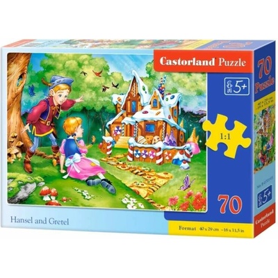 CASTORLAND Jeníček a Mařenka 70 dílků