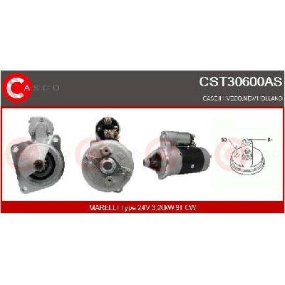 Startér CASCO CST30600AS