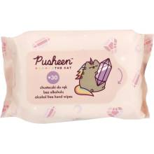 Pusheen, vlhčené obrúsky na ruky pre deti 30 ks