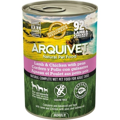 Arquivet Adult s jahňacím a kuracím mäsom 400 g