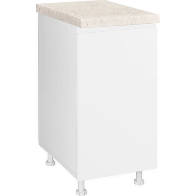 Matis Кухненски шкаф долен Aura D40 K бял