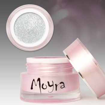 Moyra UV gél farebny 126 GLITTER WHITE 5 g