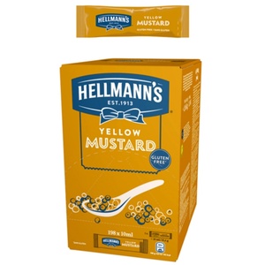 Hellmann's Mustard Горчица на дози 198 бр. х 10 мл