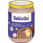 Bebivita Био млечна каша Bebivita Лека нощ - Грис с банан и шоколад, 190 g (14602) - baby