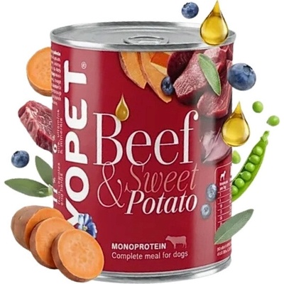 Lyopet Beef & Sweet Potato 6 x 400 g