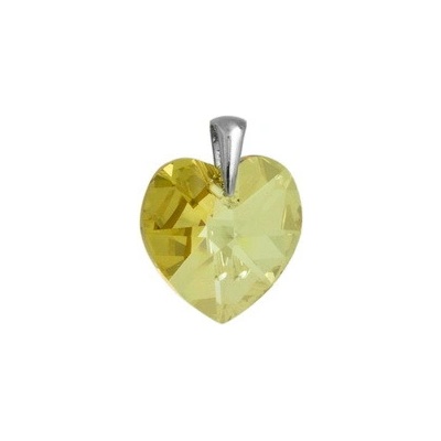 iŠperky Strieborný prívesok srdiečko Swarovski ID|108366