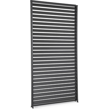 Bizzotto Страничен сенник за пергола OCEAN 123, 5x6x238 cm. антрацит (0795781)