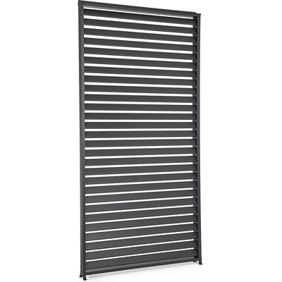 Bizzotto Страничен сенник за пергола OCEAN 123, 5x6x238 cm. антрацит (0795781)