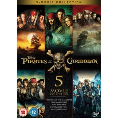 Pirates of the Caribbean: 5-movie Collection DVD