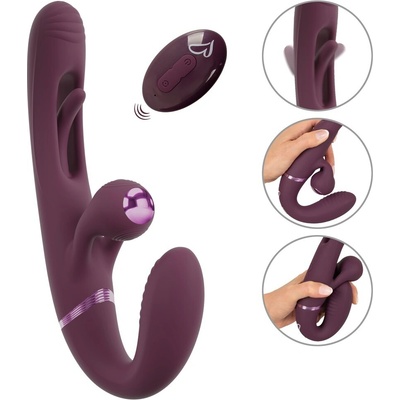 Javida RC Strapless Strap-On With Flicking Tongue