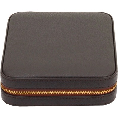 Friedrich Lederwaren kazeta na manžetové knoflíčky Ascot 26113 3 tmavě hnědá