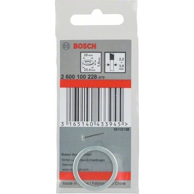 Redukčný krúžok BOSCH H 25,4x20-1,8