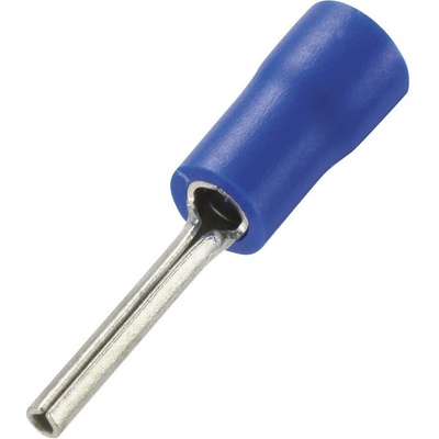 TRU COMPONENTS 739335 káblová koncovka 1.50 mm² 2.50 mm² čiastočne izolované modrá 100 ks