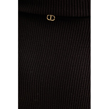 Twinset Пола с вълна Twinset в кафяво среднодълга със стандартна кройка 252TT3142 (252TT3142)