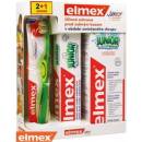Elmex Junior Systém zubná kefka + zubná pasta 75 ml + ústna voda 400 ml darčeková sada