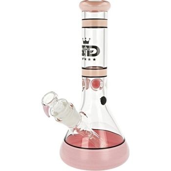 Grace Glass Skleněný bong Beaker Series Pink 32 cm