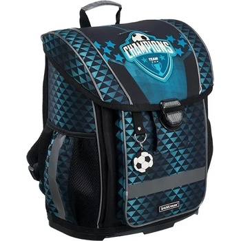 ErichKrause Ученическа раница ErichKrause ErgoLine 16 л Champions, с твърдо дъно