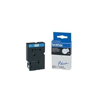 Brother P-Touch TC-203 blue on white 12mm (TC203)