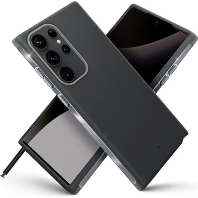 Spigen Cyrill Color Brick Case - силиконов (TPU) калъф с висока степен на защита за Samsung Galaxy S23 Ultra (сив)