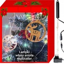 ISO 11348 Vianočné osvetlenie vlasy anjela 200 LED 9W multicolor 1.95 m