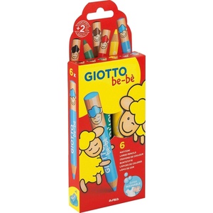 GIOTTO Be-Bé Комплект цветни моливи Смес 6 бр (F481000)