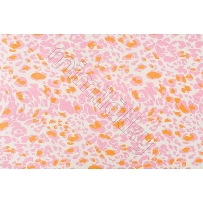 Funkční úplet Venezia leopard oranžovo růžový