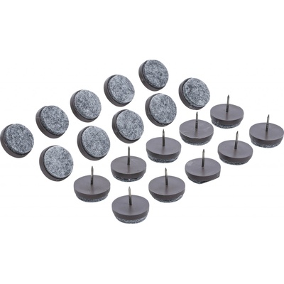 Podložky filcové pod nábytek, natloukací, 20 dílů - BGS 80868 – Hledejceny.cz