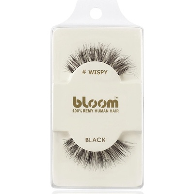 Bloom 100% Remi Human Hair Wispy černé