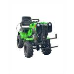 ТУНДЖА Мотоблок дизелов четириколесен ТУНДЖА 400ДЕ 12 Hp. с гуми 19/7-8 (9700745)