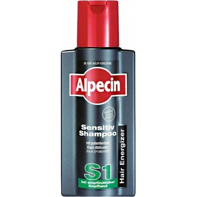 Alpecin Sensitive Coffein S1 šampón pre citlivú pokožku hlavy 250 ml