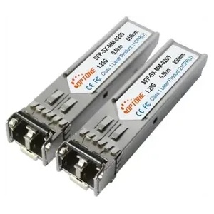 optone Оптичен модул Optone SFP-SX-MM-0205D, 1.25G, 850nm, SX, 550m, DDM, LC duplex (SFP-SX-MM-0205D) - xtreme