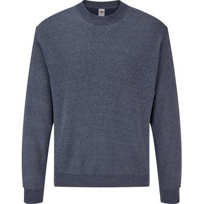 Classic Set-In sweat white Vintage heather navy