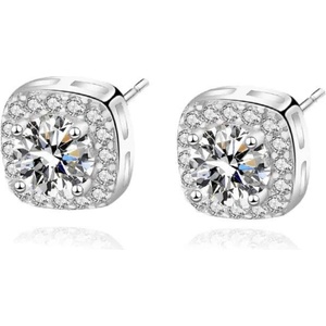 Silenti Jewelry Сребърни обеци "Допир