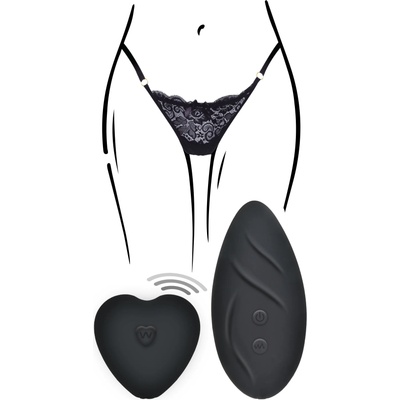 ToyJoy Angel Panty Vibe Black