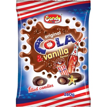 Candy COLA - Бонбони фюре с вкус на кола 260гр