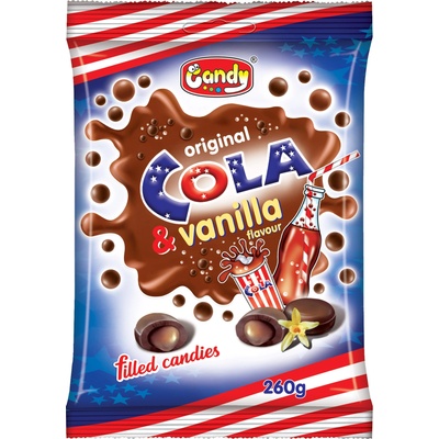 Candy COLA - Бонбони фюре с вкус на кола 260гр