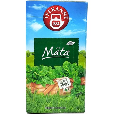 Teekanne Mátový čaj Natural Herbal Tea, bylinný 20 x 1,5 g