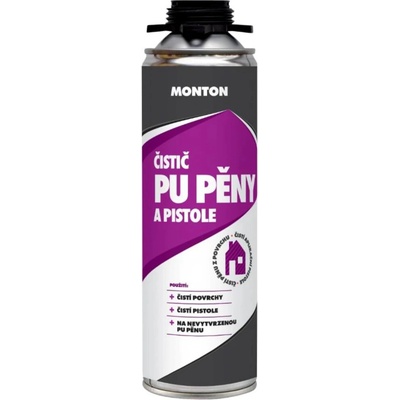 Soudal Monton Čistič PU peny a pištole GUN 500 ml