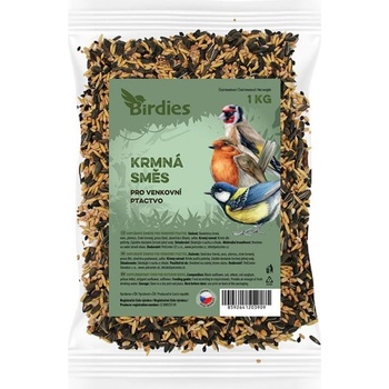 ABC-ZOO Birdies Целогодишна смес за диви птици 1 кг