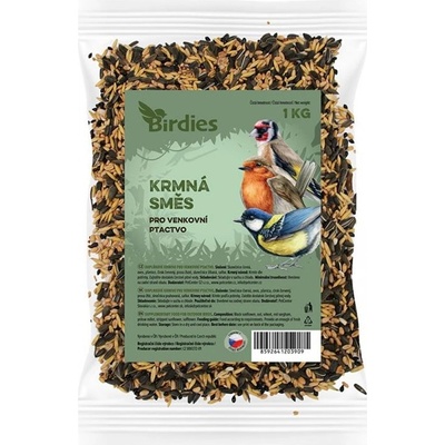 ABC-ZOO Birdies Целогодишна смес за диви птици 1 кг